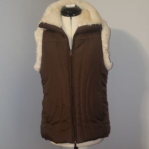 Faux Sherling Vest